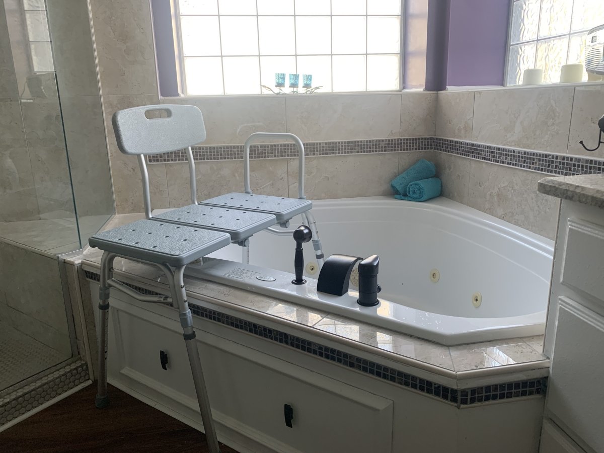 Extra Tall Tub Transfer Bench | For Deep Tubs AskSAMIE - AskSAMIE: Answers for Accessibility