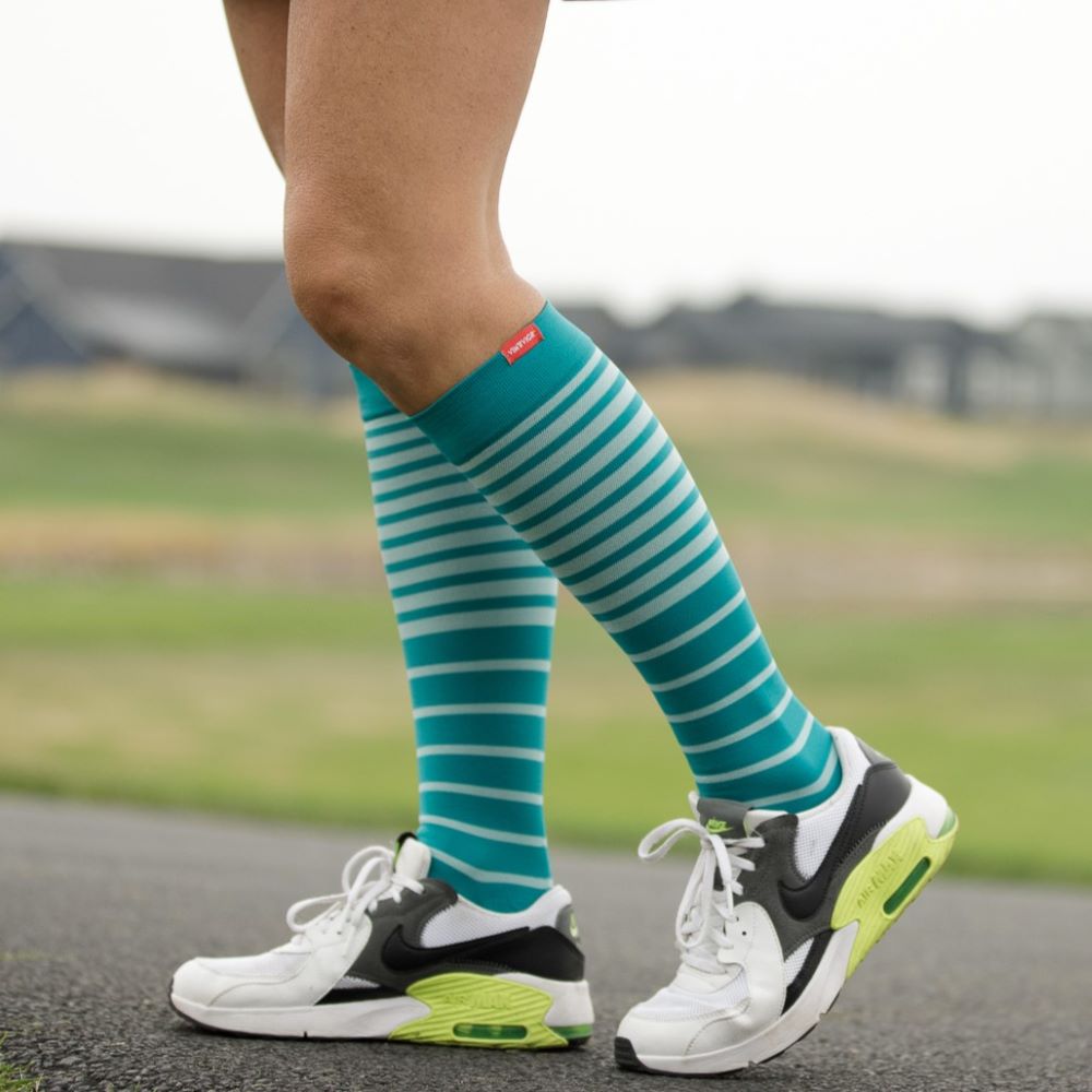 Falling Stripe (Nylon Compression Socks) VIM & VIGR - AskSAMIE: Answers for Accessibility