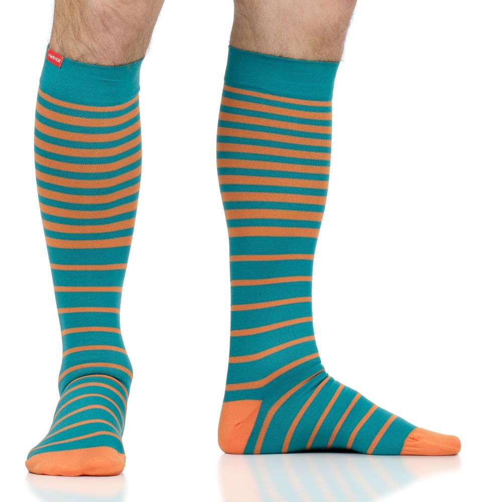 Falling Stripe (Nylon Compression Socks) VIM & VIGR - AskSAMIE: Answers for Accessibility