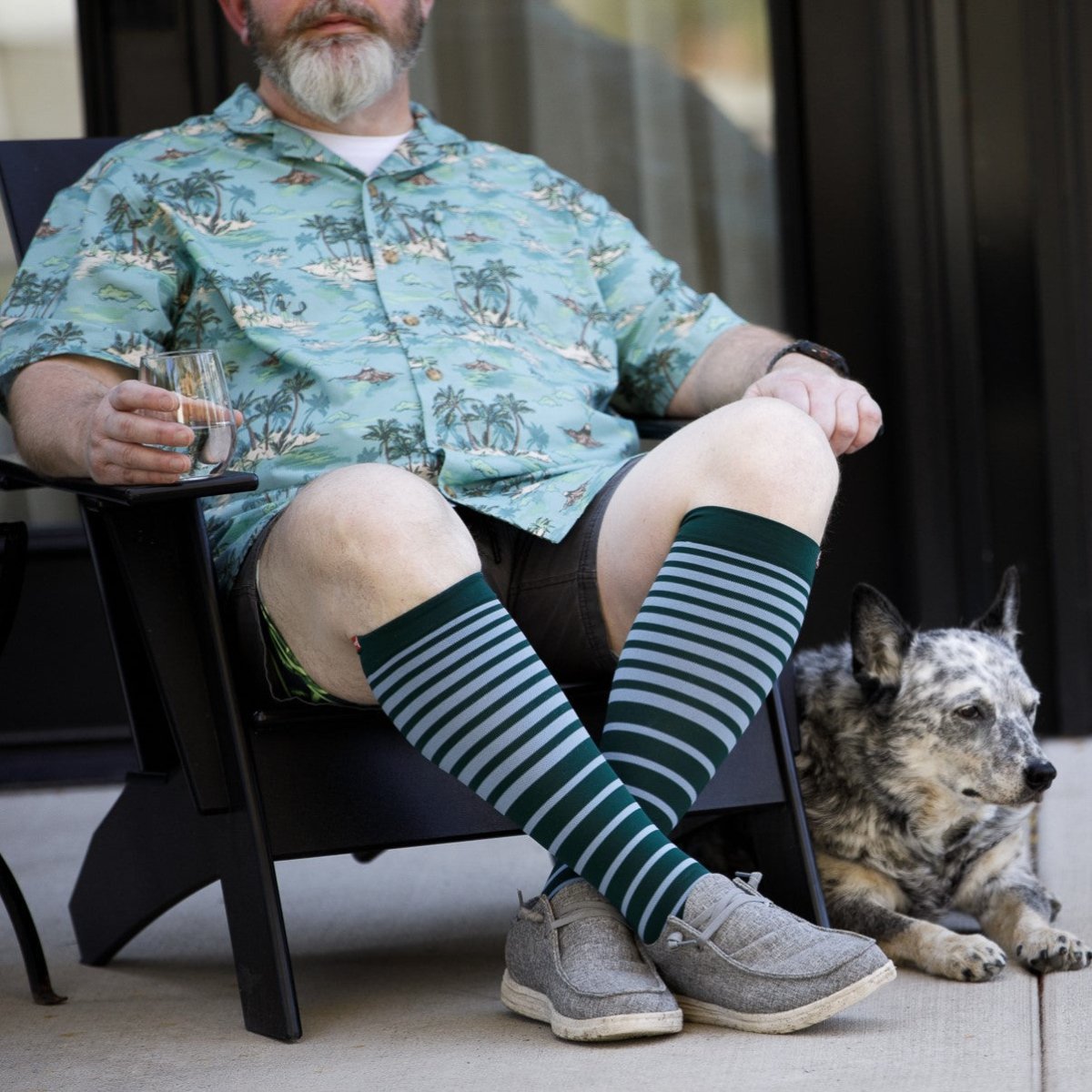 Falling Stripe (Nylon Compression Socks) VIM & VIGR - AskSAMIE: Answers for Accessibility