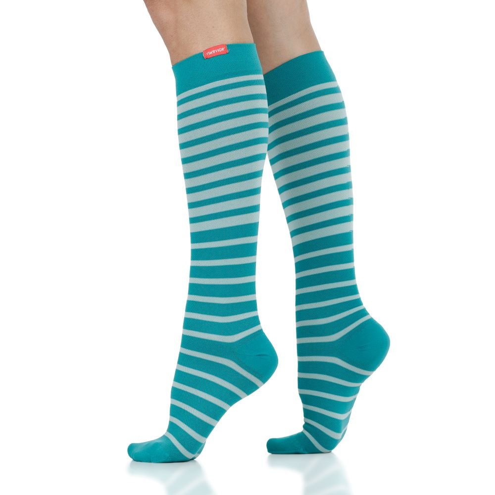 Falling Stripe (Nylon Compression Socks) VIM & VIGR - AskSAMIE: Answers for Accessibility