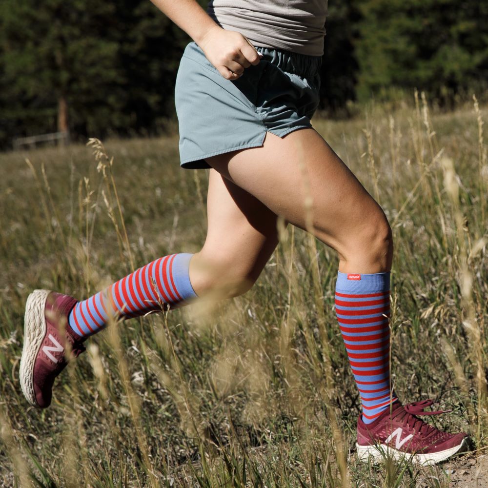Falling Stripe (Nylon Compression Socks) VIM & VIGR - AskSAMIE: Answers for Accessibility