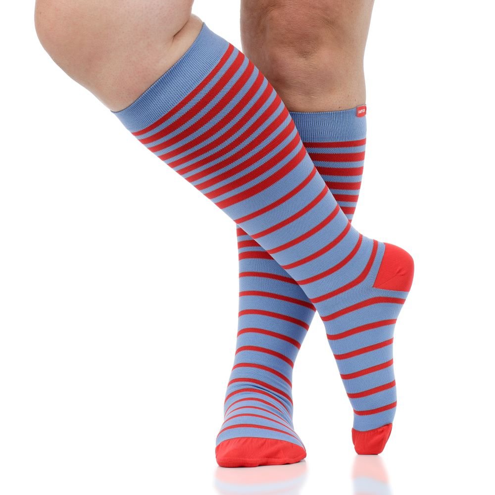 Falling Stripe (Nylon Compression Socks) VIM & VIGR - AskSAMIE: Answers for Accessibility