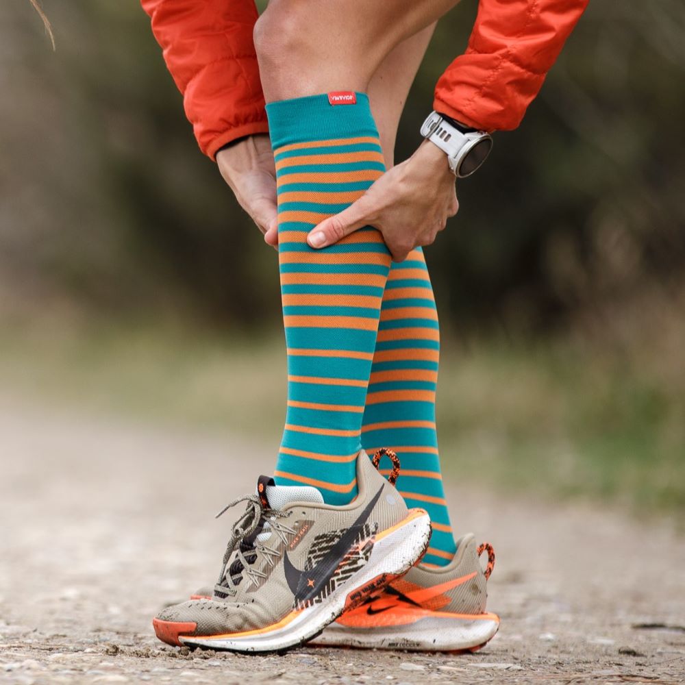 Falling Stripe (Nylon Compression Socks) VIM & VIGR - AskSAMIE: Answers for Accessibility