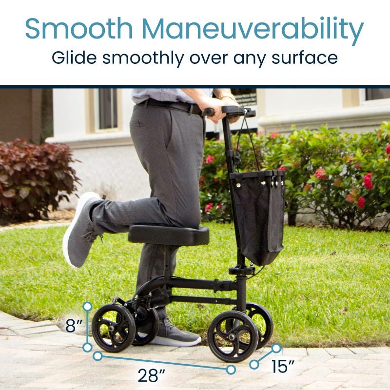 Foldable Knee Walker AskSAMIE: Answers for Caregiving - AskSAMIE: Answers for Accessibility