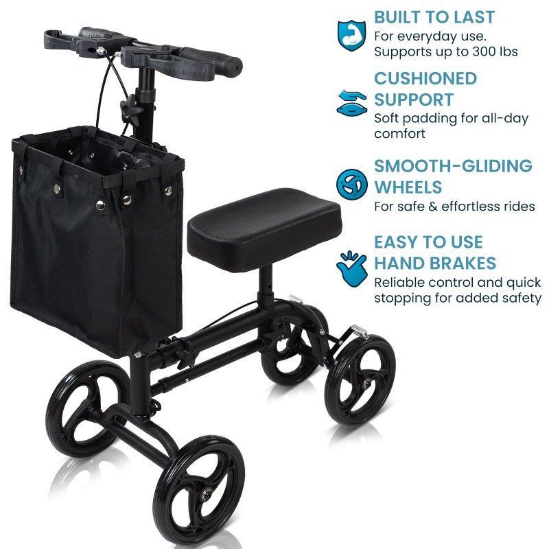 Foldable Knee Walker AskSAMIE: Answers for Caregiving - AskSAMIE: Answers for Accessibility