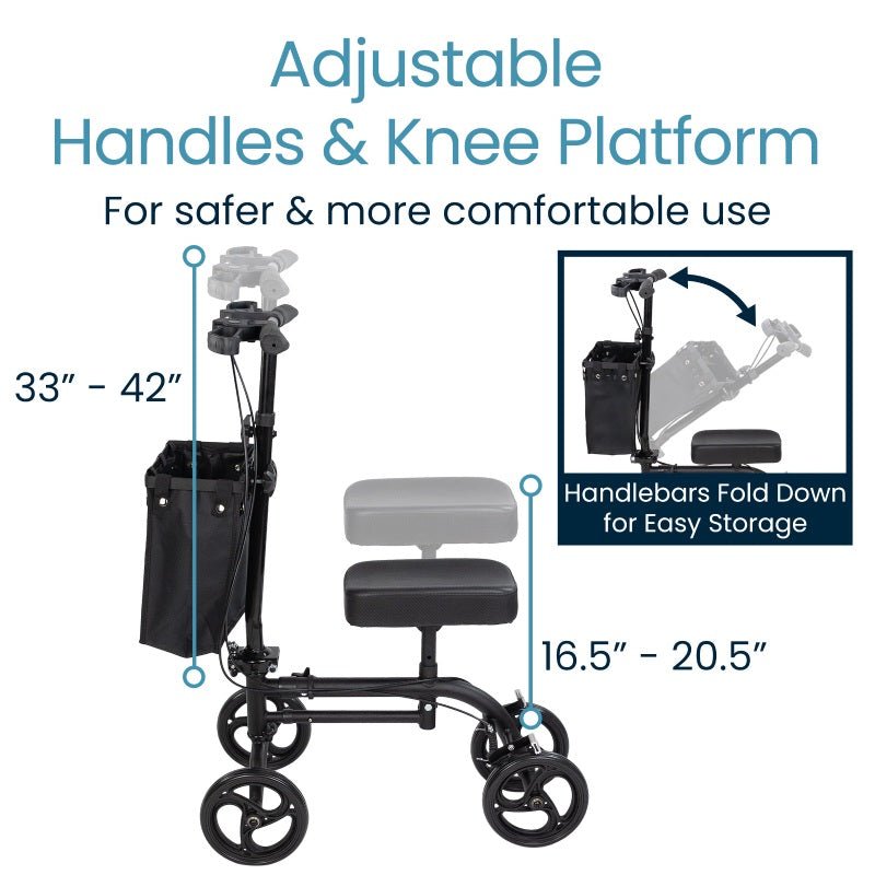 Foldable Knee Walker AskSAMIE: Answers for Caregiving - AskSAMIE: Answers for Accessibility
