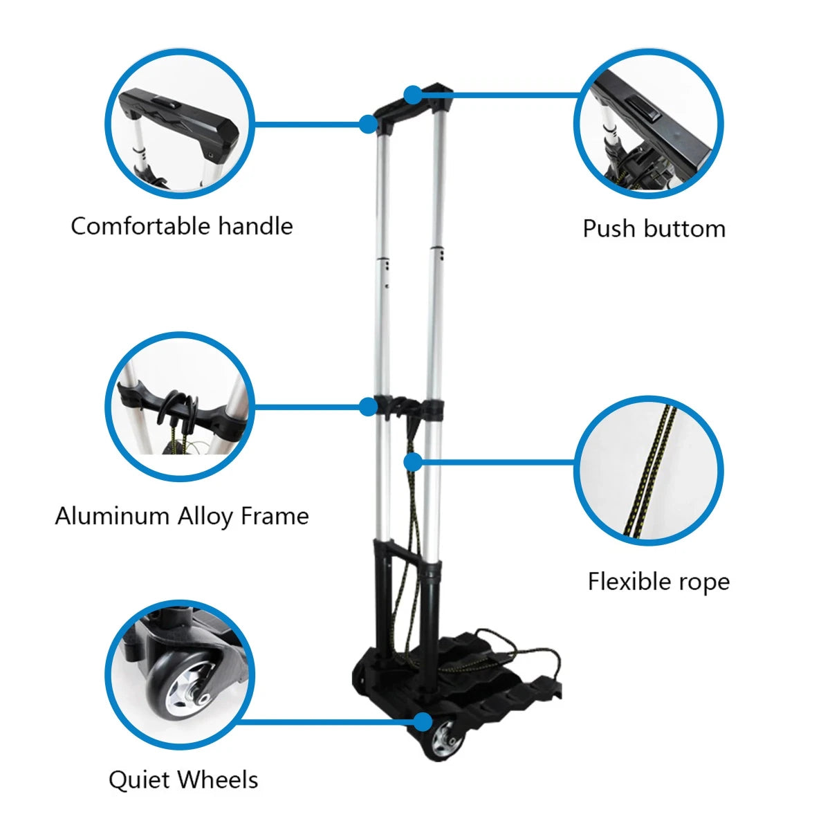 Folding Luggage Cart My RMS Store - AskSAMIE: Answers for Accessibility