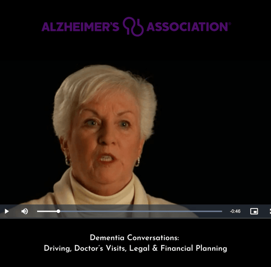 Free Video Training: Driving, Doctor Visits, Legal & Financial Planning for Dementia Alzheimer's Association - AskSAMIE: Answers for Accessibility