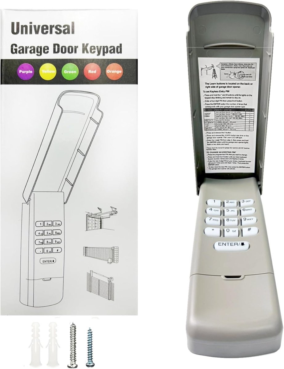 Garage Door Opener w/ Keyless Entry AskSAMIE - AskSAMIE: Answers for Accessibility