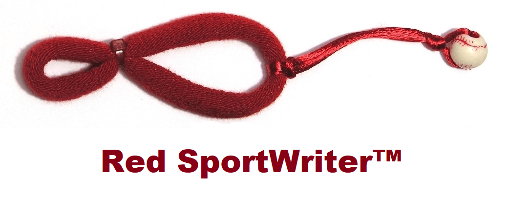 SportWriter - Red w/ Baseball