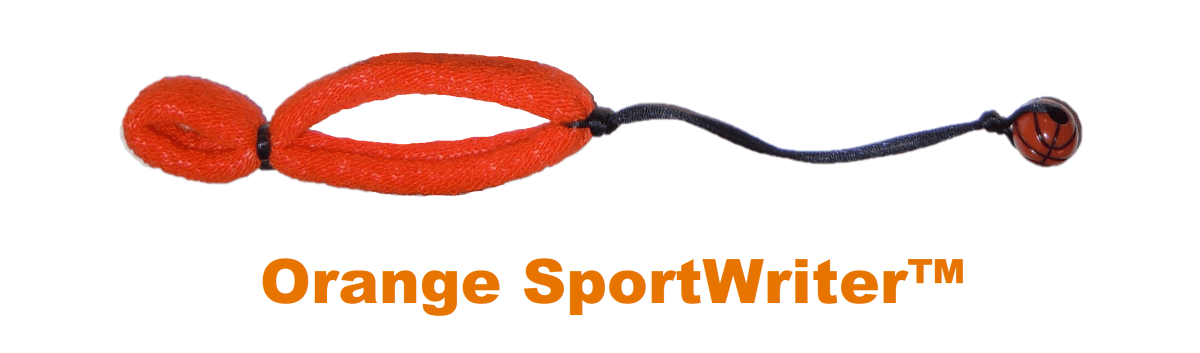 SportWriter - Orange w/ Basketball