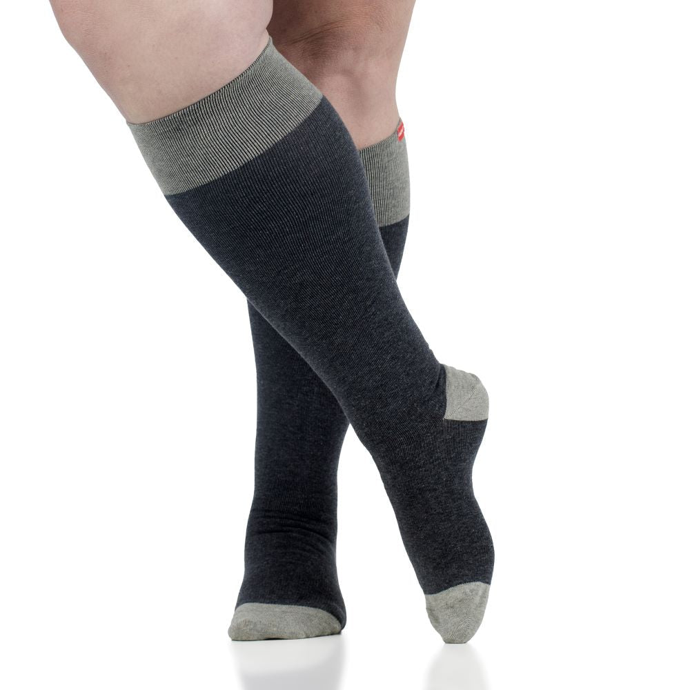 Heathered Collection (Cotton Compression Socks) VIM & VIGR - AskSAMIE: Answers for Accessibility