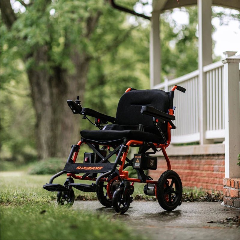 Heavy Duty Folding Power Wheelchair SuperHandy - AskSAMIE: Answers for Accessibility