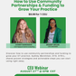How to Use Community Partnerships & Funding to Grow Your Practice | CEU AskSAMIE - AskSAMIE: Answers for Accessibility