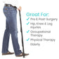 Multi Grip Leg Lifter used for pre and post surgery, occupational therapy, and physical therapy by AskSAMIE