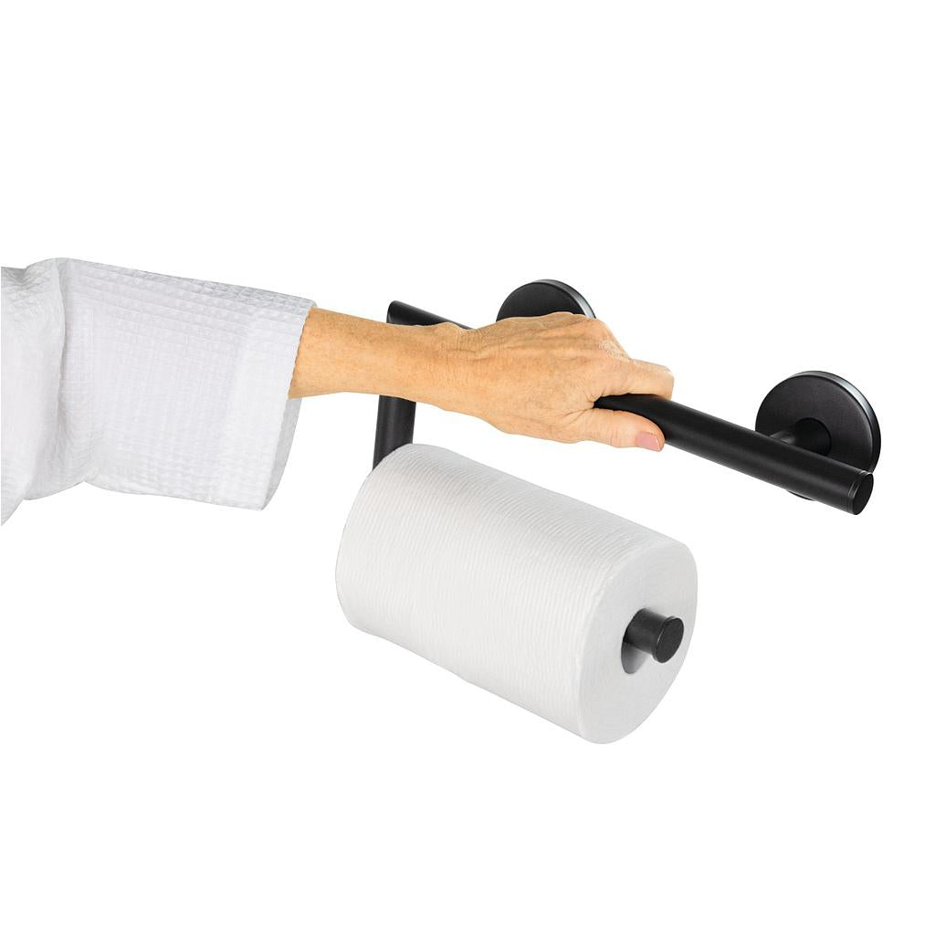 Toilet Paper Holder Grab Bar