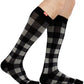 Compression Socks for Lymphedema and Swelling | Montana Plaid Heathered Gray