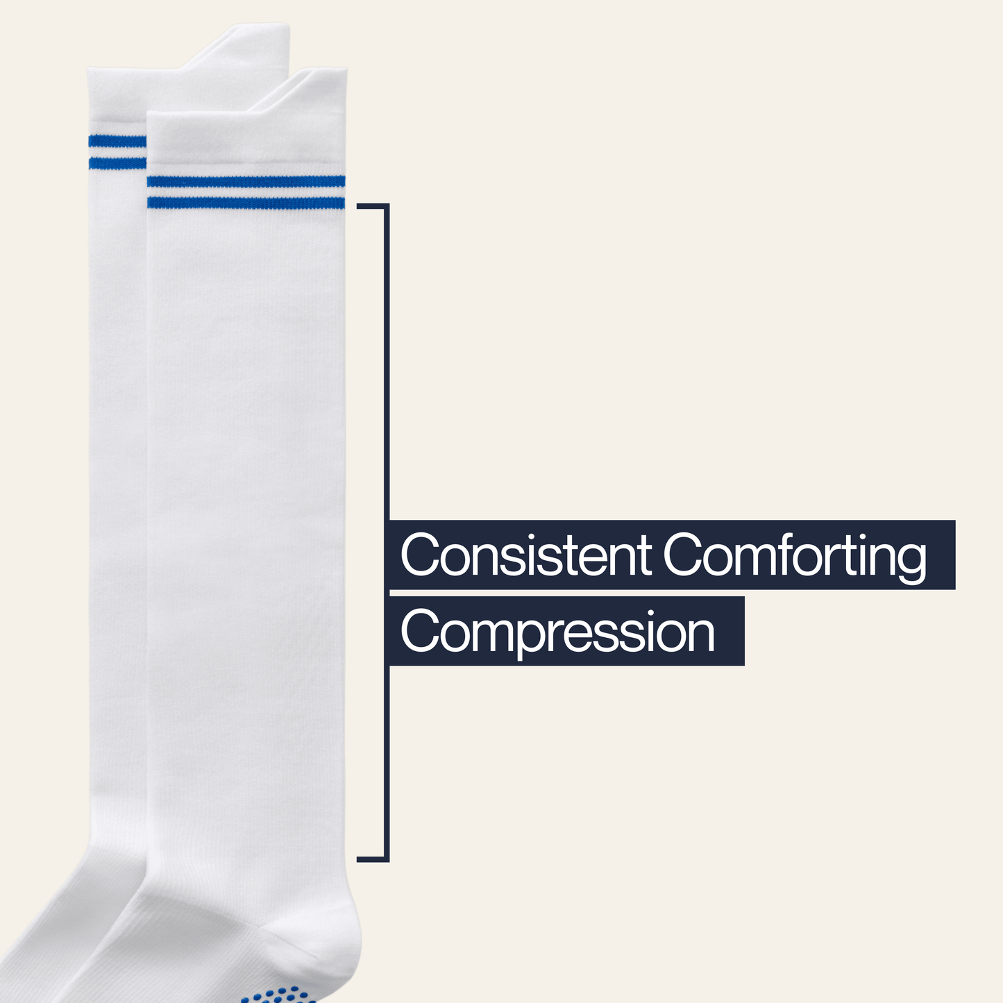Big-Grip No-Slip Compression Socks: 3-Pack