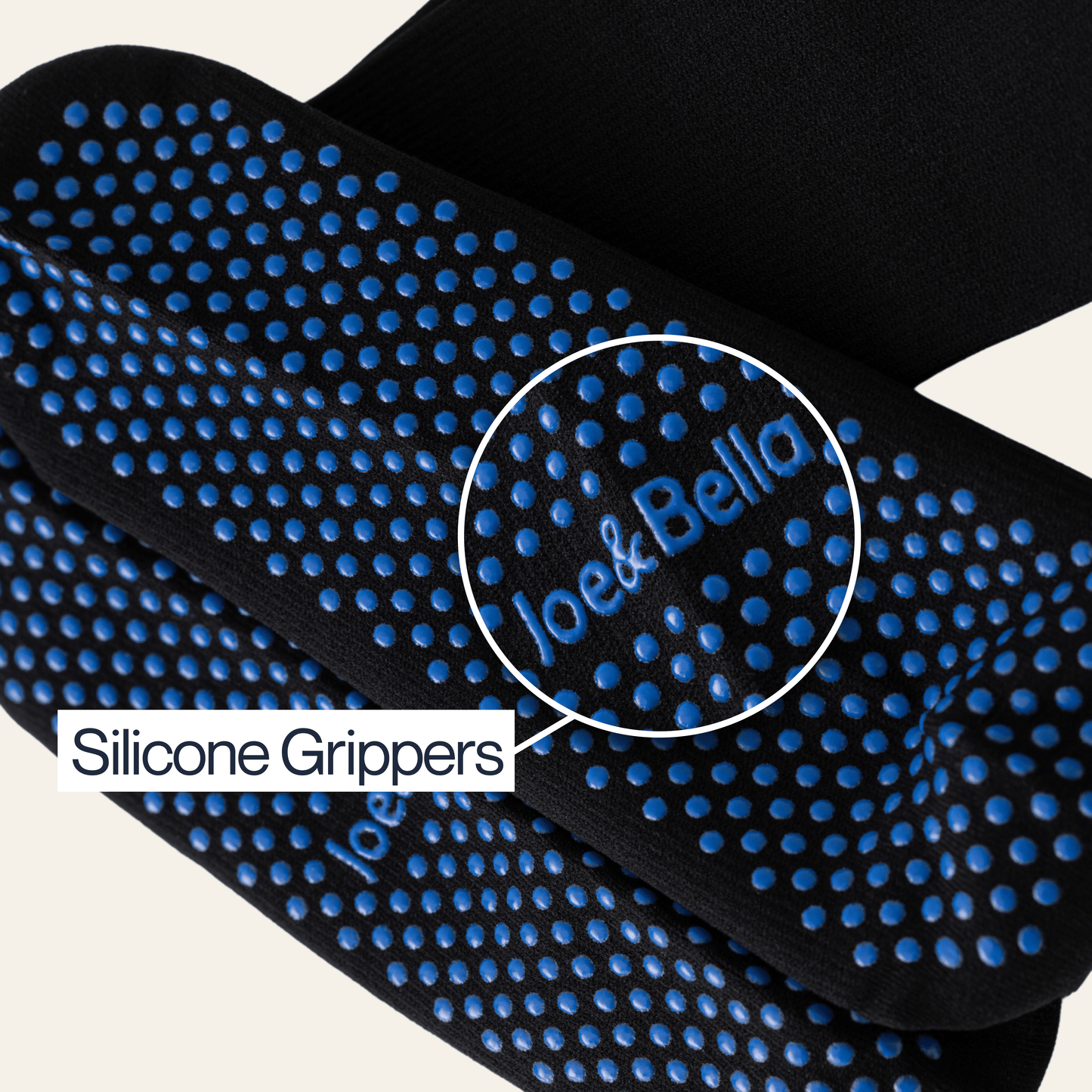 Big-Grip No-Slip Compression Socks: 3-Pack