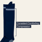 Big-Grip No-Slip Compression Socks: 3-Pack