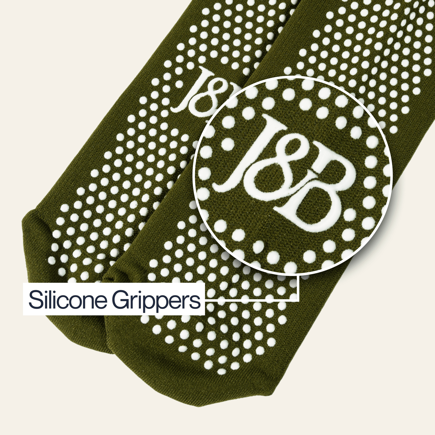 Big-Grip No-Slip Compression Socks: 3-Pack