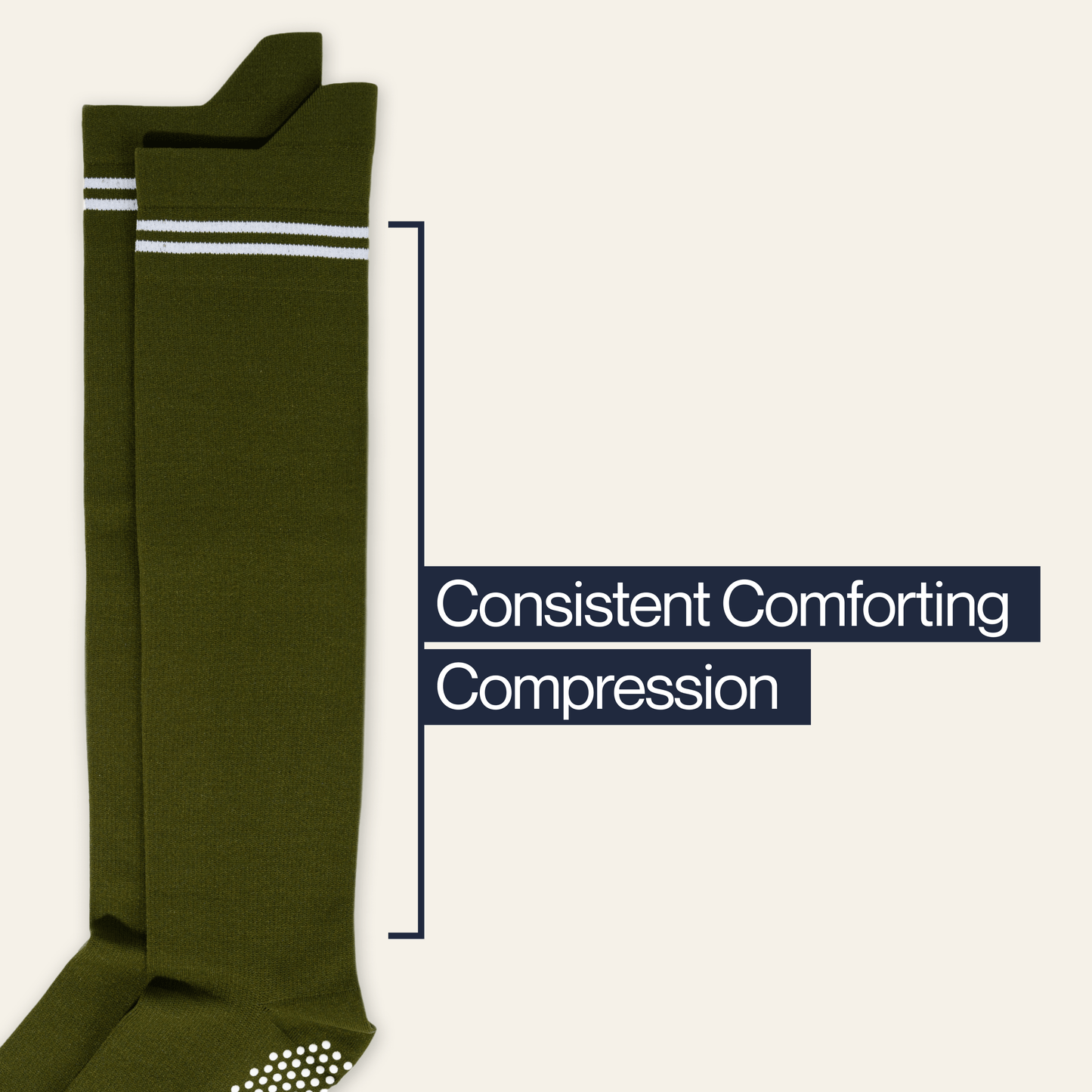Big-Grip No-Slip Compression Socks: 3-Pack
