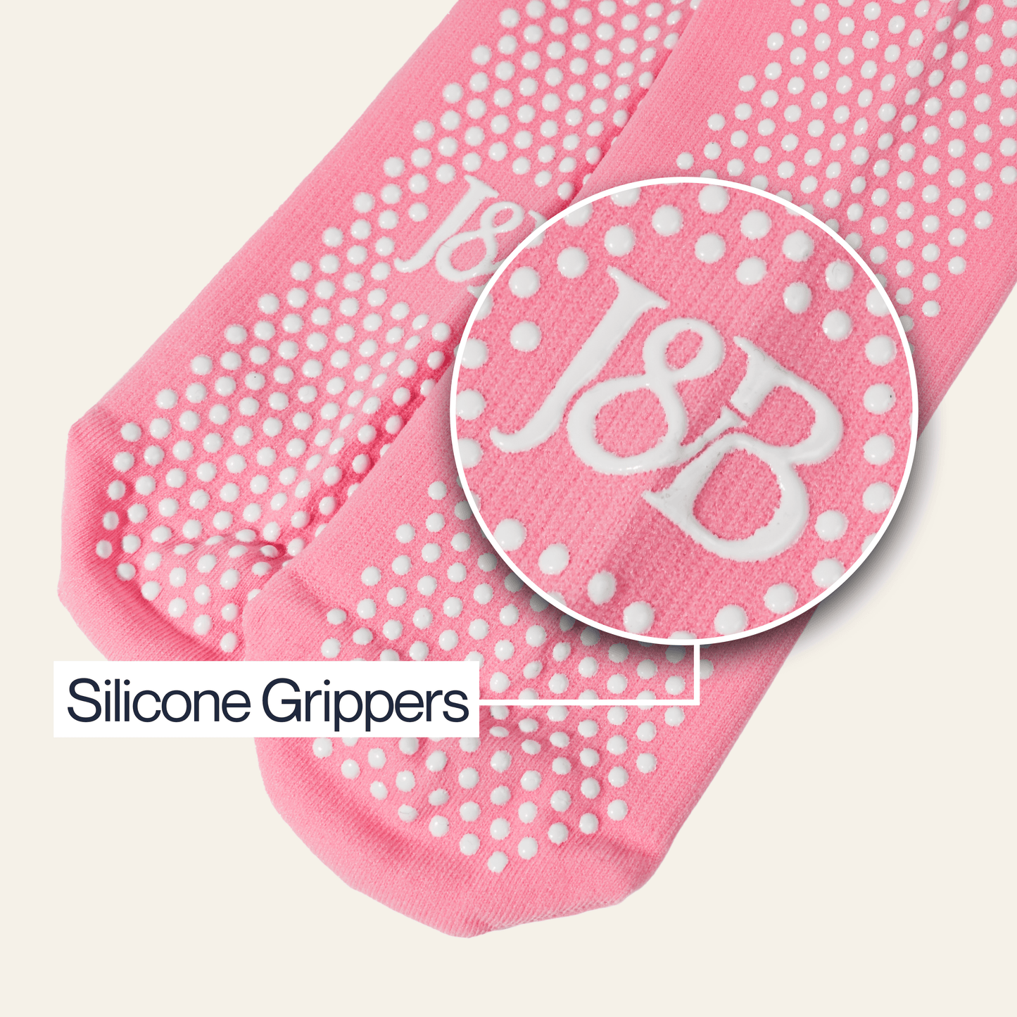 Big-Grip No-Slip Compression Socks: 3-Pack