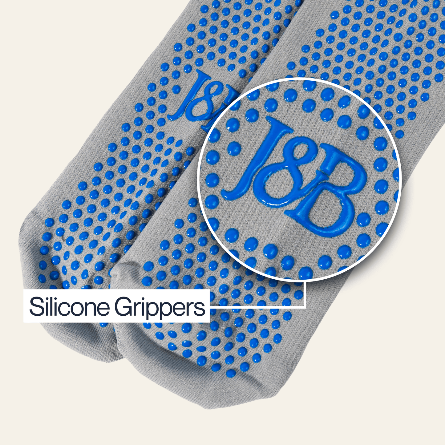 Big-Grip No-Slip Compression Socks: 3-Pack