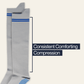 Big-Grip No-Slip Compression Socks: 3-Pack