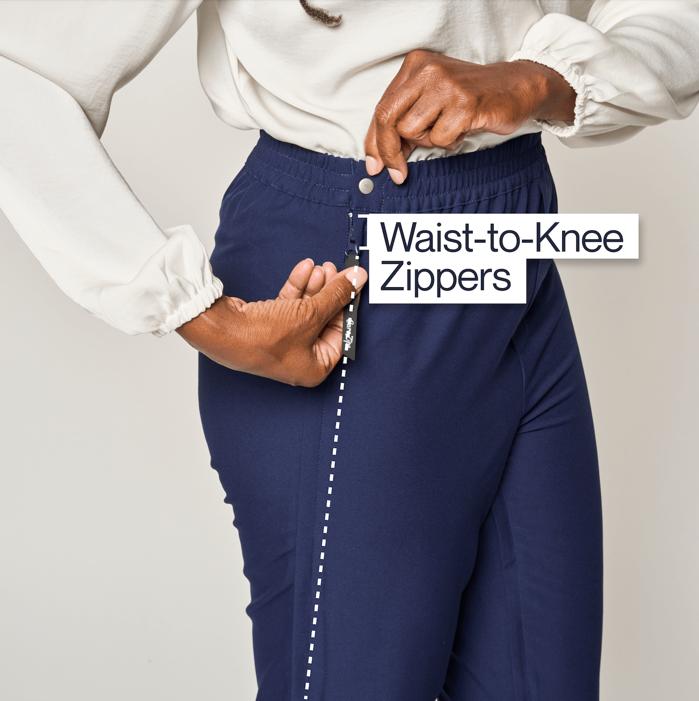 CareZips® Women's Adaptive Pants