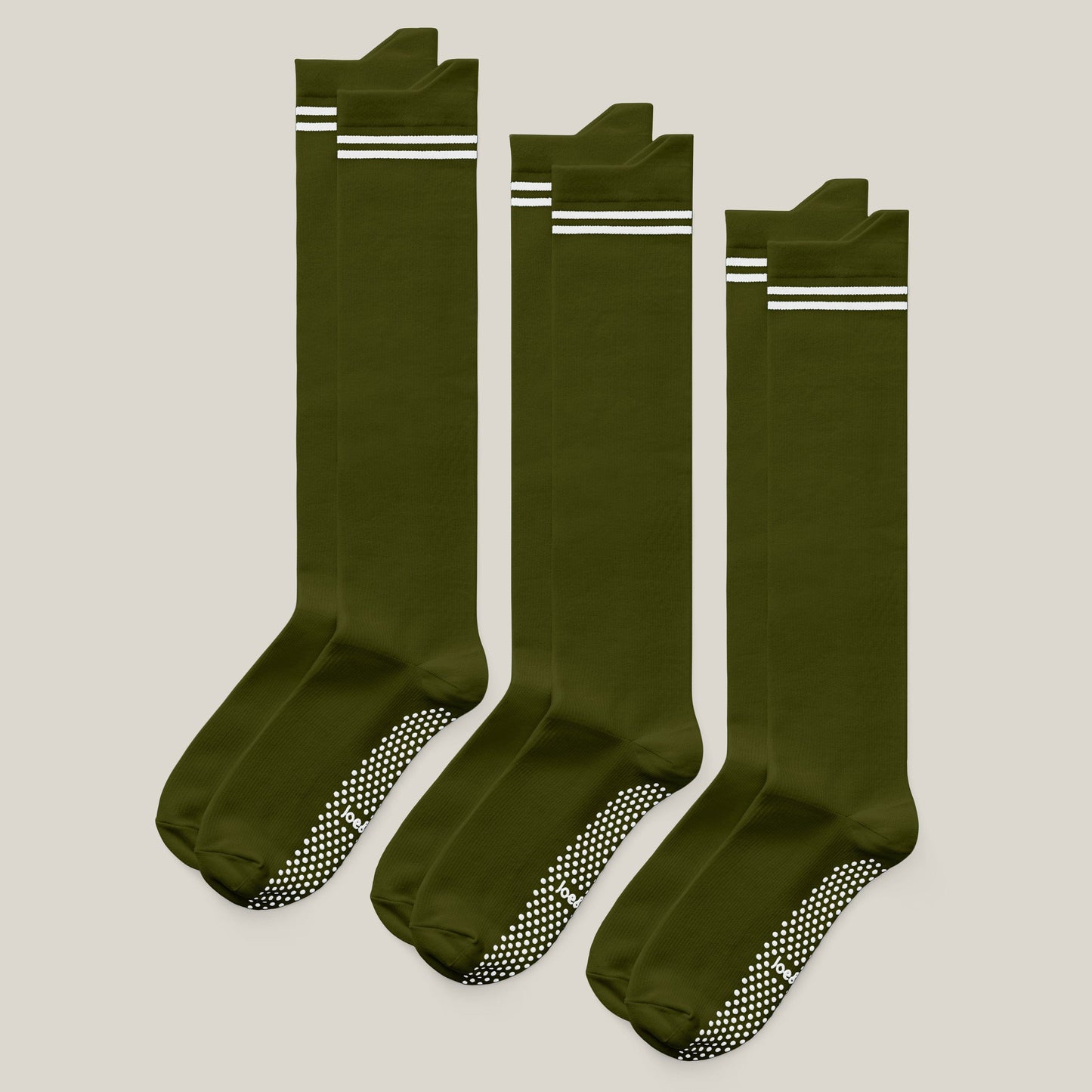 Big-Grip No-Slip Compression Socks: 3-Pack
