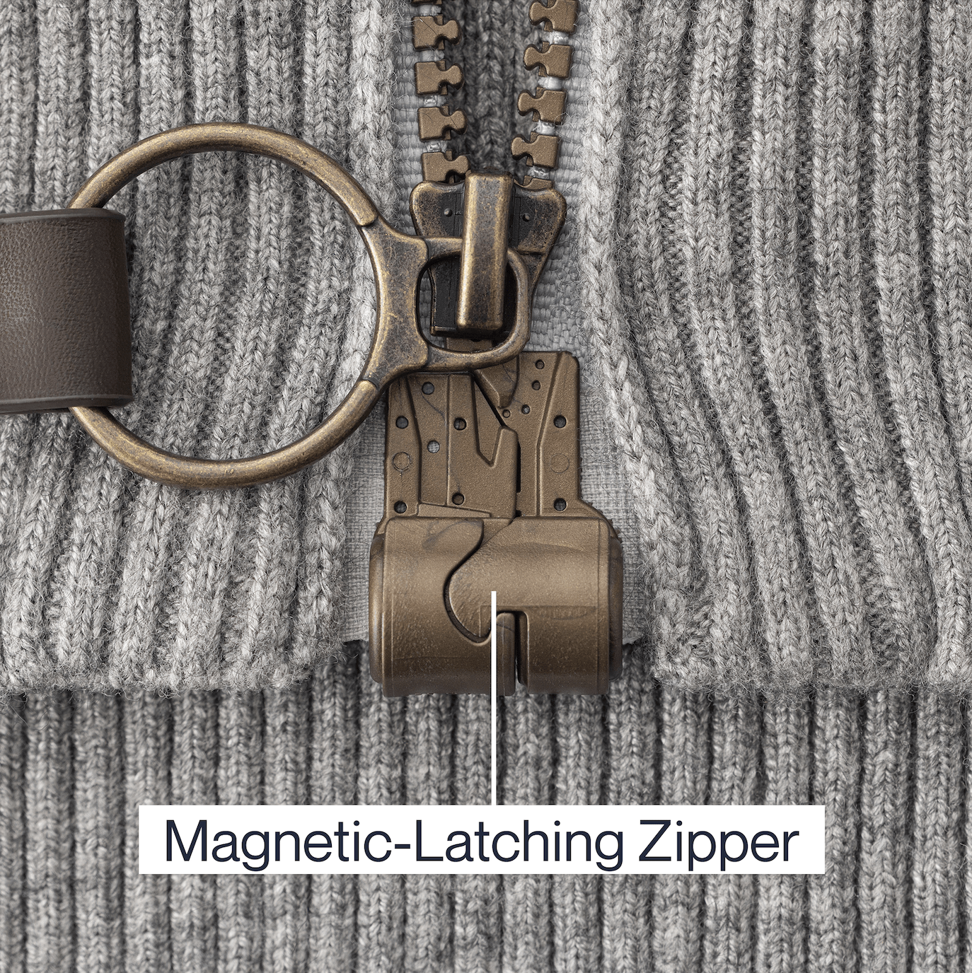 Signature Magnetic Zip-Up for Men