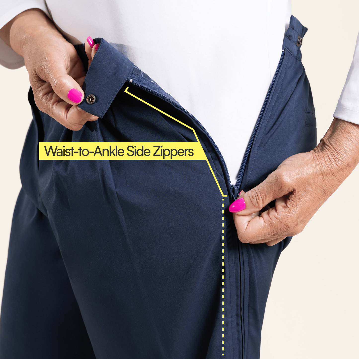 Signature Side-Zip Dress Pants for Women