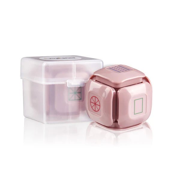 LegiLiner LegiCube Self-Inking Teacher Stamp - Math and Handwriting Lines Multi-Roller Stamp | at AskSAMIE