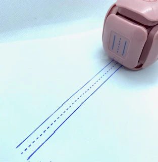 LegiLiner LegiCube Self-Inking Teacher Stamp - Math and Handwriting Lines Multi-Roller Stamp | at AskSAMIE