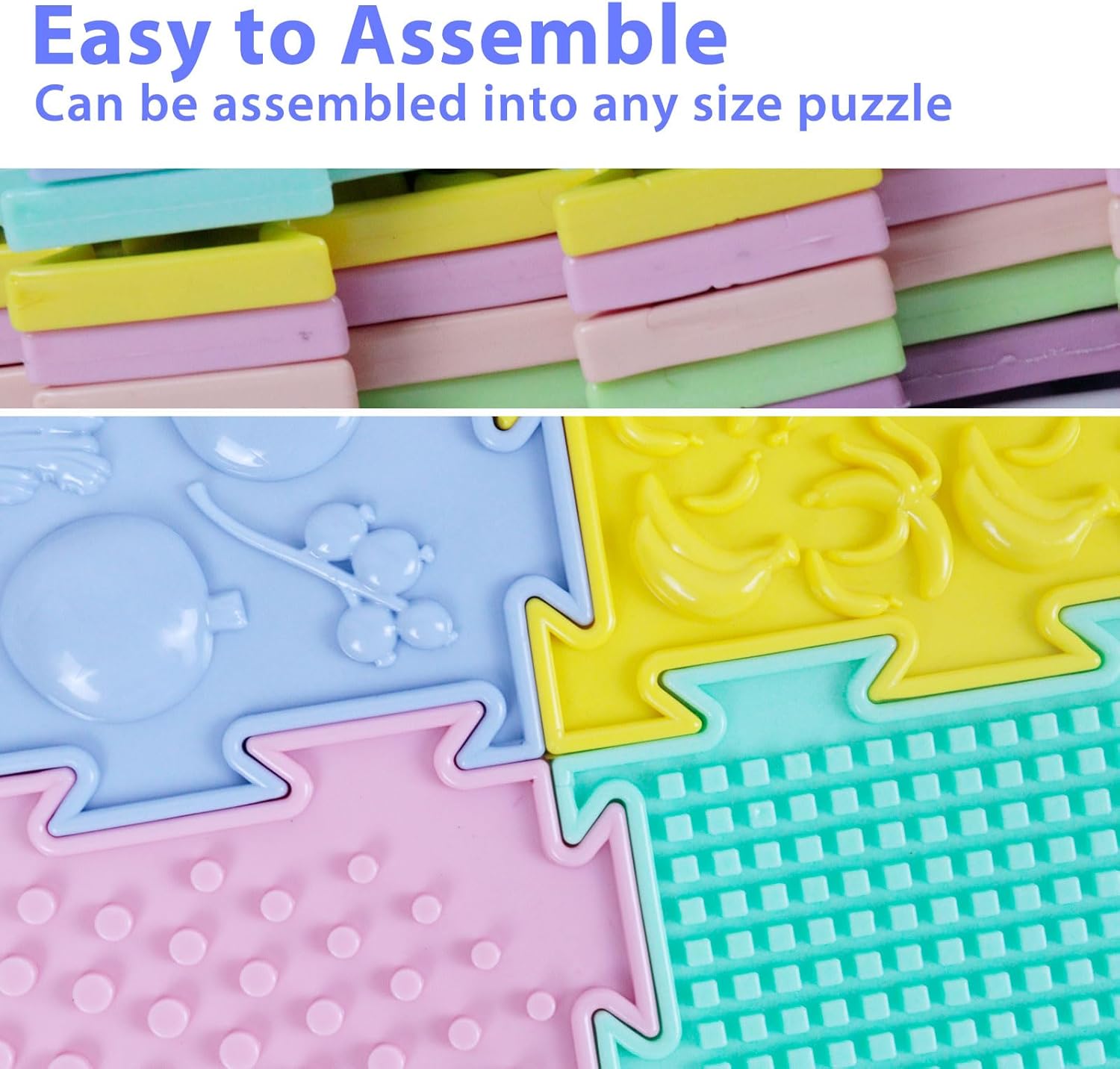 Natural Sensory Playmat Set easy assembly from AskSAMIE