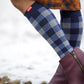 Montana Plaid (Cotton Compression Socks) VIM & VIGR - AskSAMIE: Answers for Accessibility