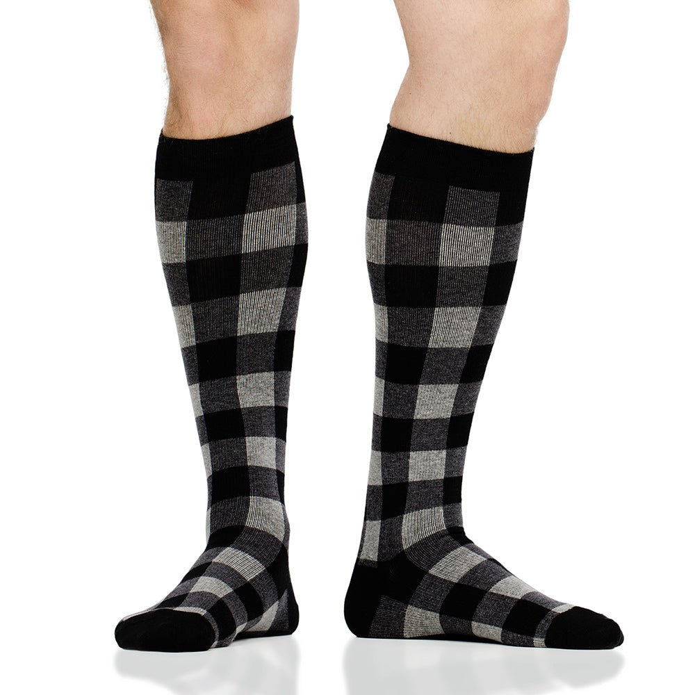 Montana Plaid (Cotton Compression Socks) VIM & VIGR - AskSAMIE: Answers for Accessibility