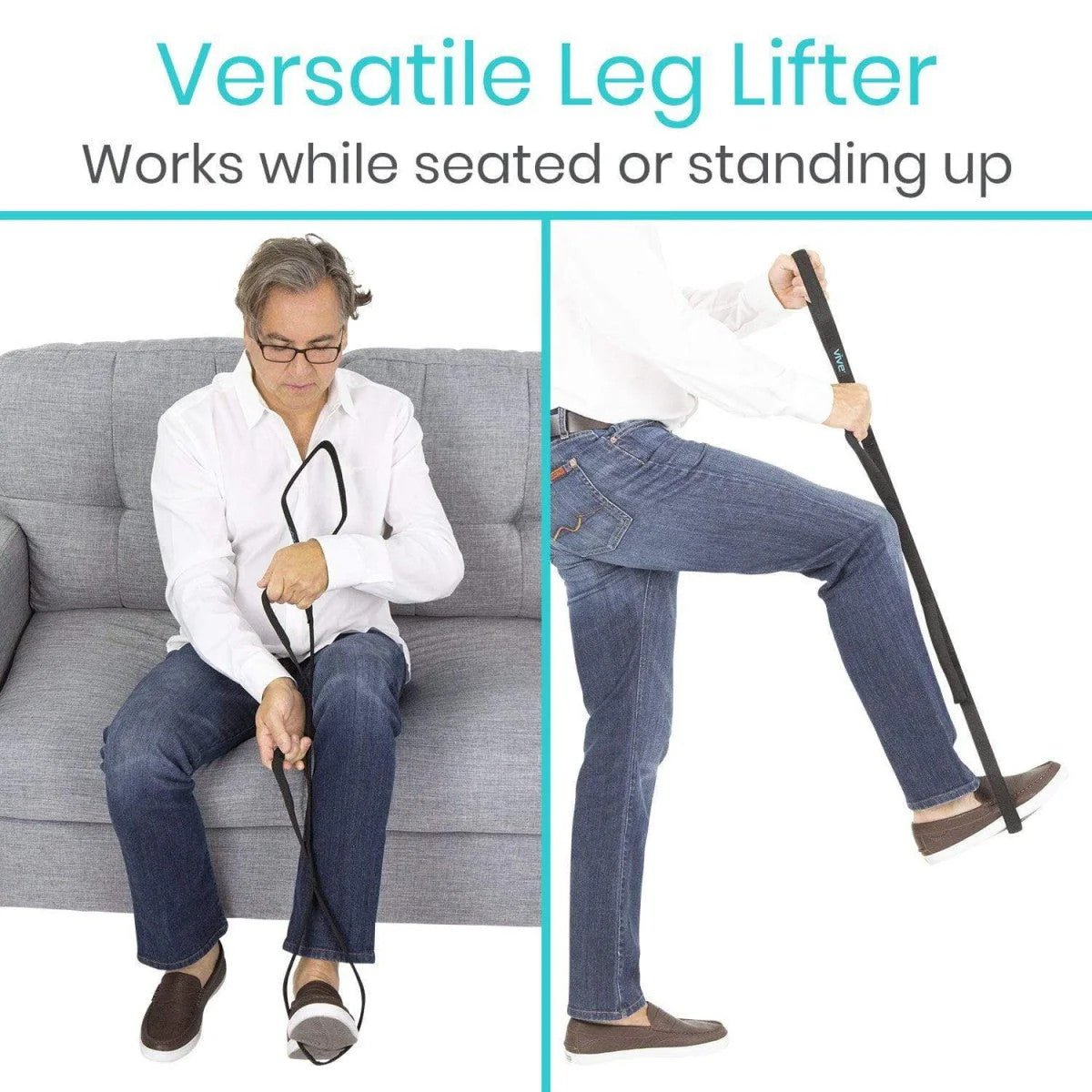 Multi Grip Leg Lifter Vive Health - AskSAMIE: Answers for Accessibility