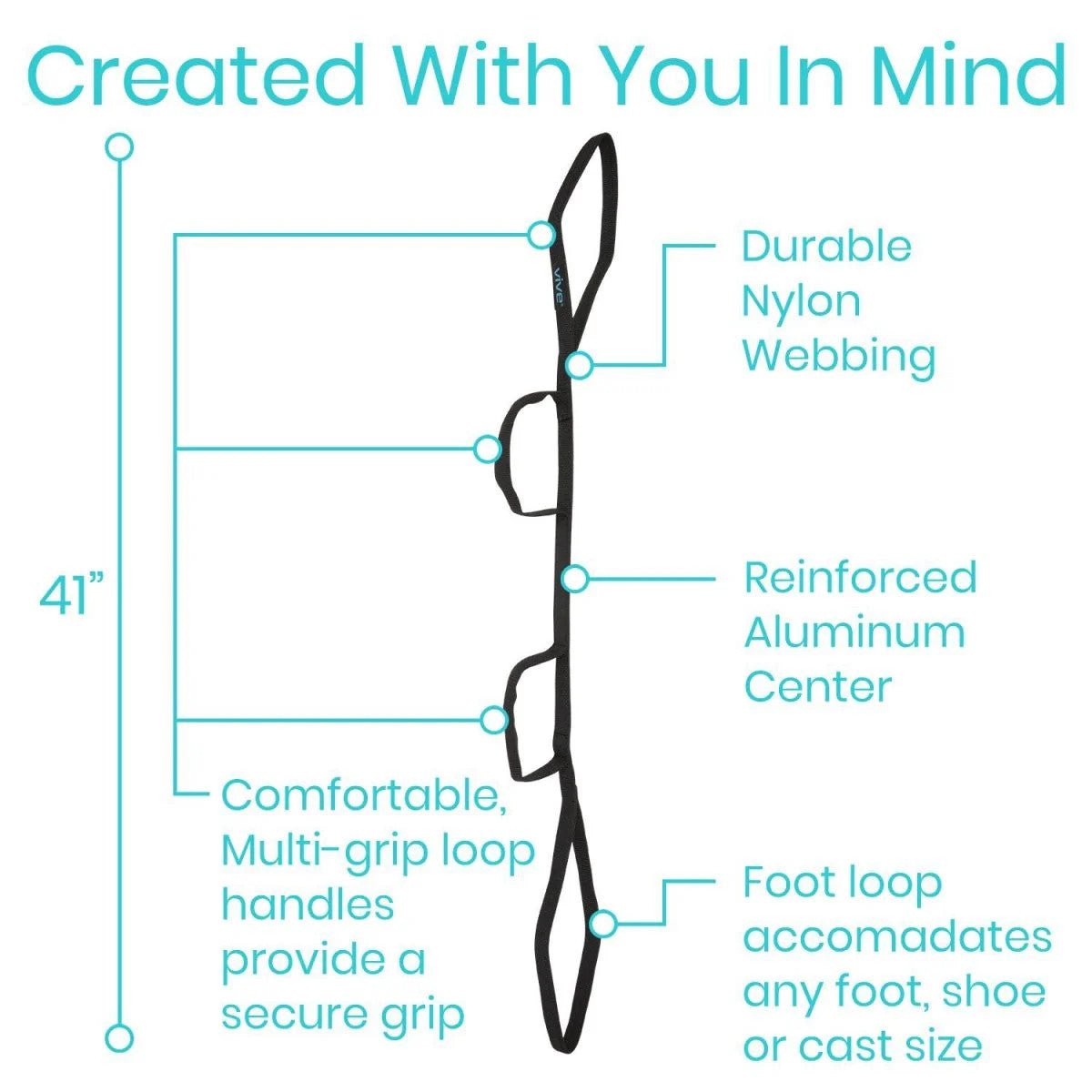 Multi Grip Leg Lifter Vive Health - AskSAMIE: Answers for Accessibility