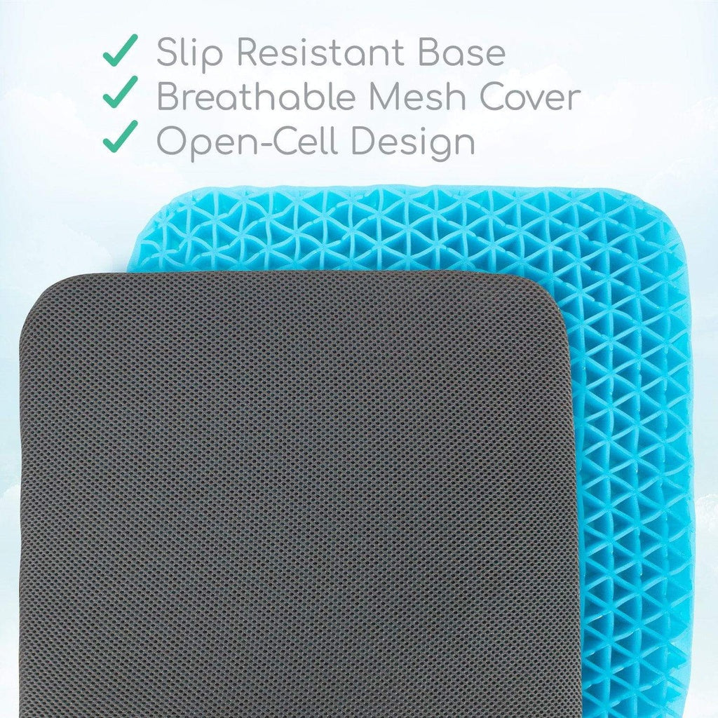 Honeycomb Gel Seat Cushion with cover out