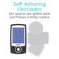 8 Mode TENS Unit with pads on the sides from AskAMIE
