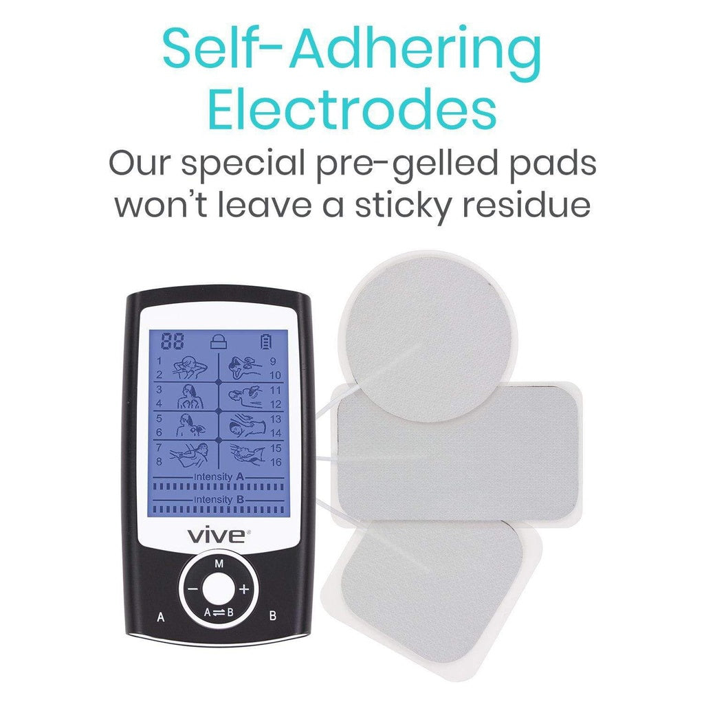 8 Mode TENS Unit with pads on the sides from AskAMIE
