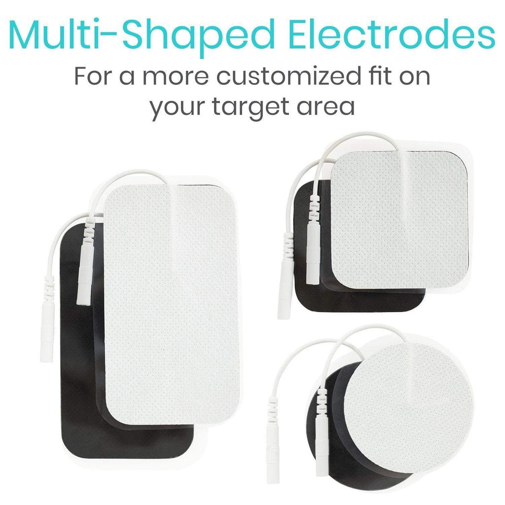 8 Mode TENS Unit with multishaped electrodes from AskSAMIE