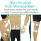 8 Mode TENS Unit
 patched onto person's various parts of body from AskSAMIE