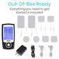 8 Mode TENS Unit with all accessories shown from AkskSAMIE