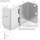 Offset Door Hinge - Rounded Corners AskSAMIE - AskSAMIE: Answers for Accessibility