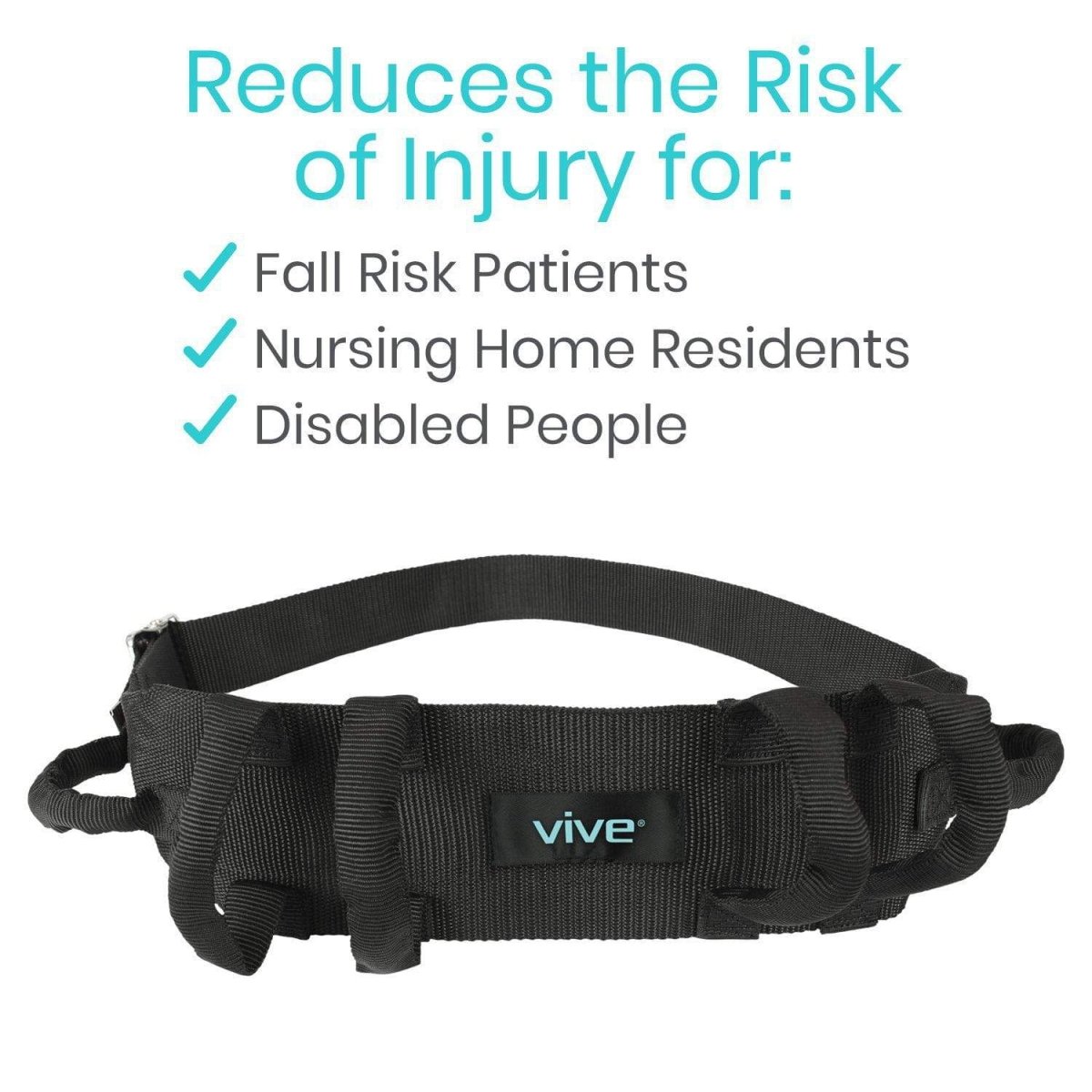 Padded transfer gait belt Vive Health - AskSAMIE: Answers for Accessibility