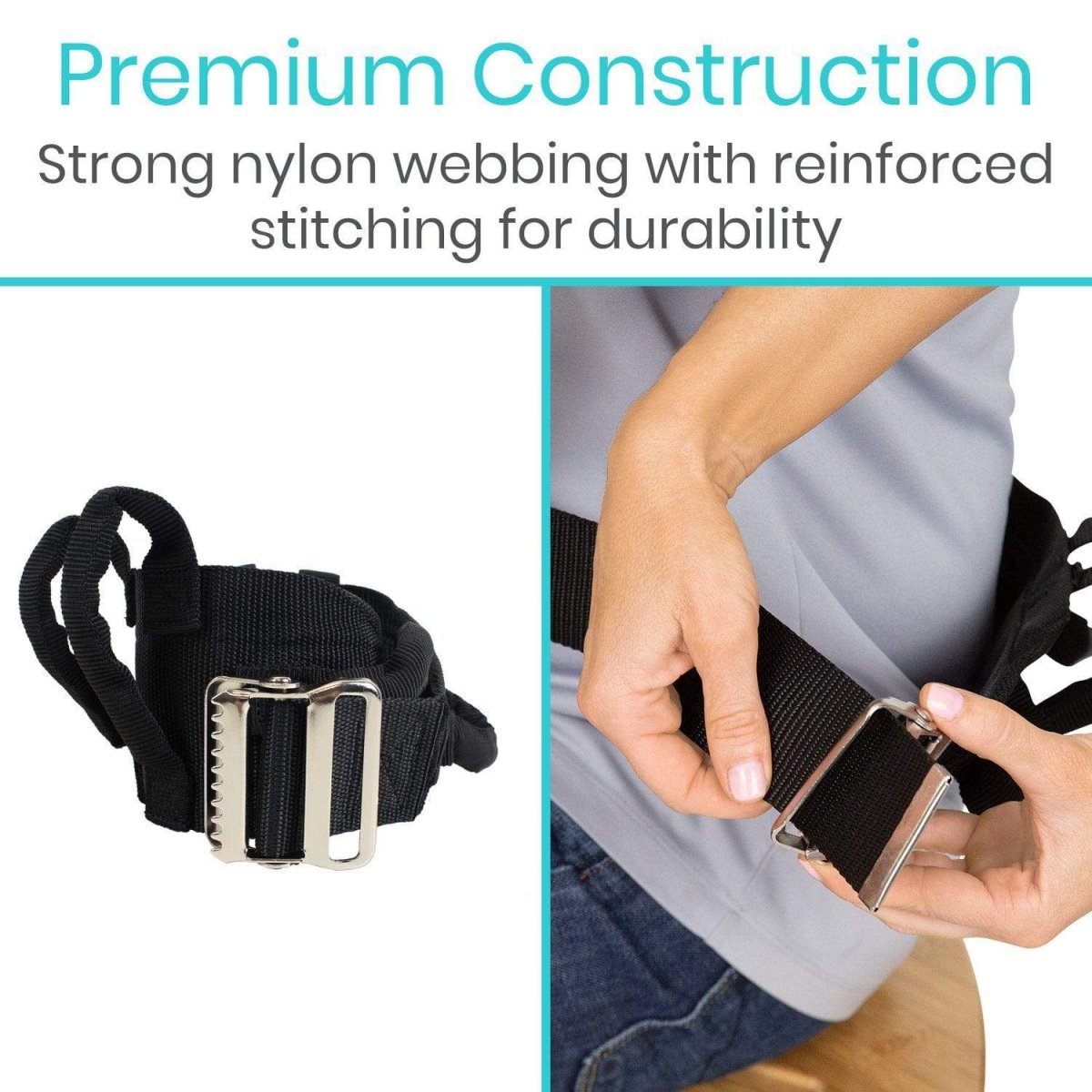 Padded transfer gait belt Vive Health - AskSAMIE: Answers for Accessibility